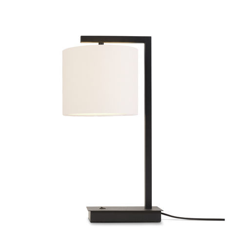 Lampada da tavolo - BOSTON/T/B/1815/W  - it's about RoMi - in ferro / in tessuto / contemporanea