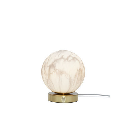 Lampada da tavolo - CARRARA/T16/GO  - it's about RoMi - in ferro / in vetro / in marmo