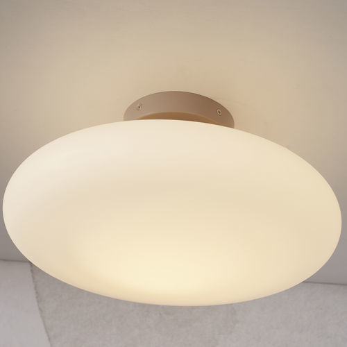 Plafoniera contemporanea - SAPPORO/C28/W  - it's about RoMi - rotonda / in vetro / LED