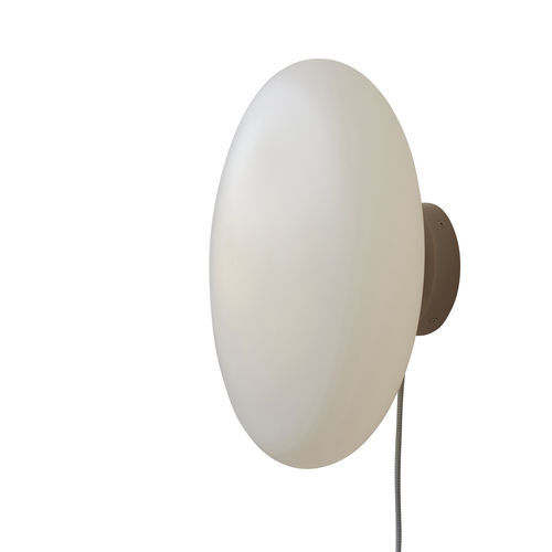 Applique contemporanea - SAPPORO/W34/W  - it's about RoMi - da interno / in vetro / ovale