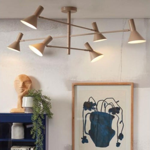 Lampadario contemporaneo - IZMIR/H6/S  - it's about RoMi - in ferro / da 6 lampadine / contract