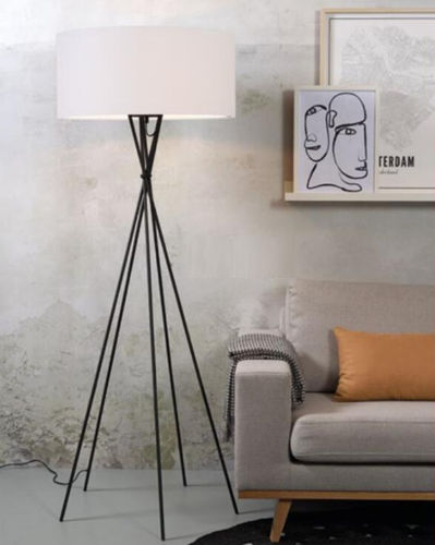 Lampada da terra - LIMA/F/B/6030/W  - it's about RoMi - in ferro / in tessuto / contemporanea