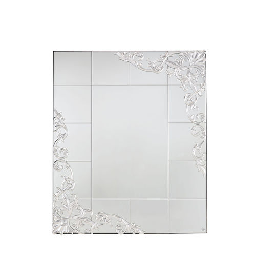 Specchio a muro - Spacium - Jetclass - in stile / rettangolare / in metallo laccato
