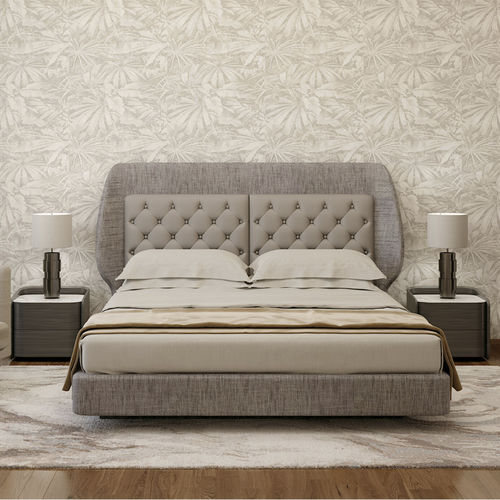 Letto matrimoniale - Avery - Jetclass - contemporaneo / imbottito / con testiera imbottita
