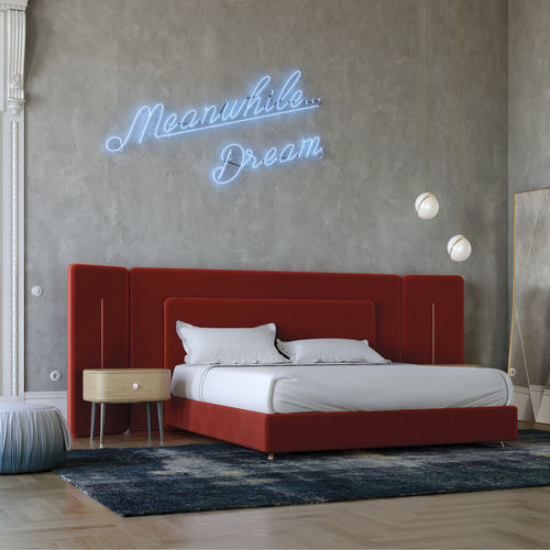 Letto matrimoniale - Noa - Jetclass - contemporaneo / imbottito / con testiera