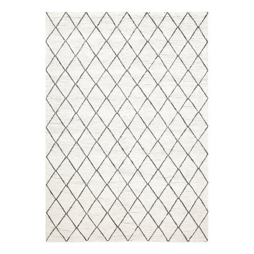 Tappeto contemporaneo - FRAMEWORK - LIGNE PURE - a quadretti / in lana / in viscosa