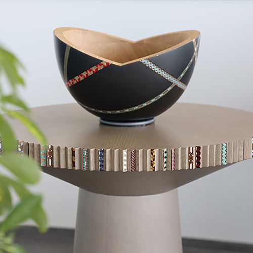 Centrotavola in legno - MARQUETRYMANIA - NADA DEBS - contemporaneo / fatto a mano