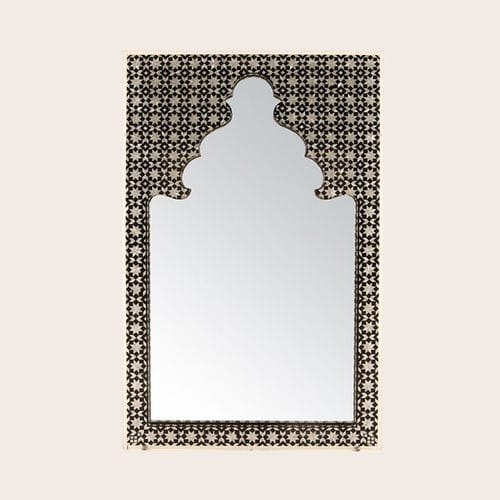 Specchio a muro - ARABIAN NIGHT - NADA DEBS - contemporaneo / rettangolare / in ottone