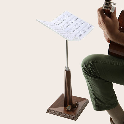 Podio per orchestra - NADA DEBS - ad altezza regolabile / seduto-in piedi / in noce americano
