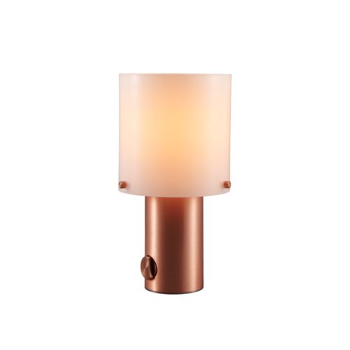 Lampada da tavolo - WALTER - ORIGINAL BTC - in vetro / in rame / in ottone