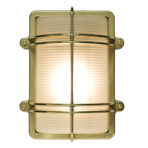 Applique contemporanea - DP7373 - ORIGINAL BTC - da esterno / in vetro smerigliato / in ottone