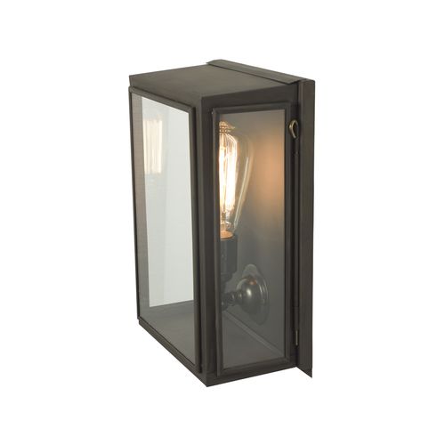 Applique contemporanea - BOX - ORIGINAL BTC - da esterno / in vetro / in ottone
