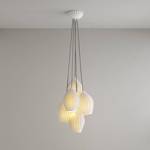 Lampada a sospensione - FIN : FP550N/5 - ORIGINAL BTC - in metallo / in porcellana / contemporanea