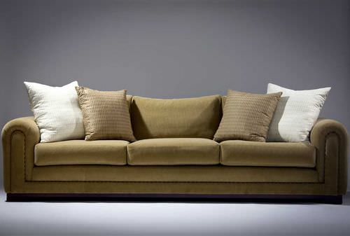 Divano classico - CHESWICK - ORIOR BY DESIGN LTD - in tessuto / marrone / 3 posti