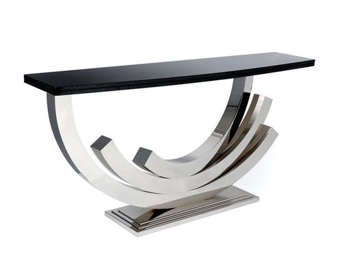 Consolle contemporanea - MAMMOTH - VILLIERS - in granito / rettangolare / per uso residenziale