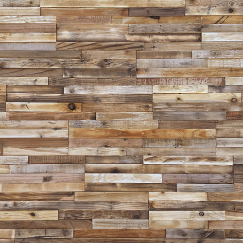Lastra di paramento in legno - Stripes Salvaged Pine - WONDERWALL STUDIOS - da interno / da incollare / rustica