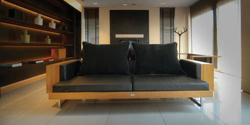 Appendiabiti da terra - ANTLER - PLATO - design originale / in teak