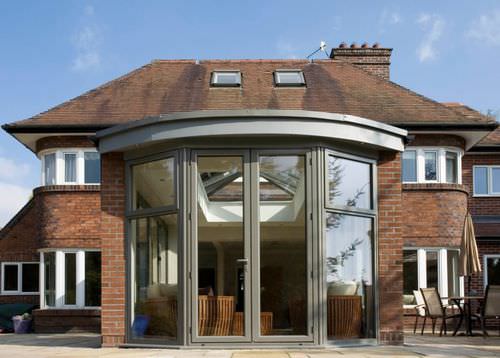 Veranda in vetro - ORANGERIES - Apropos Tectonic Limited - in metallo / in muratura