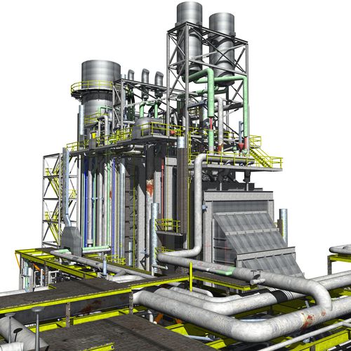 Software CAD - 3D PIPING - VenturisIT GmbH - di architettura / per impianti idraulici e termici / 3D