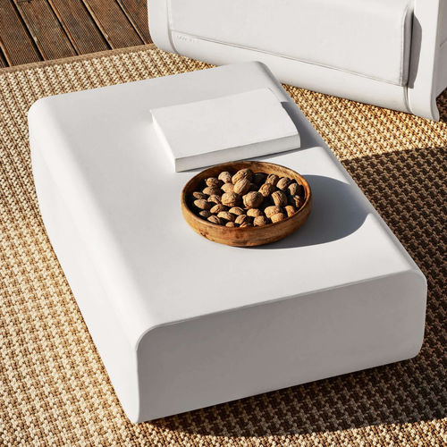 Tavolino basso contemporaneo - 2054 - Myyour - in polietilene / con base in polietilene / rettangolare