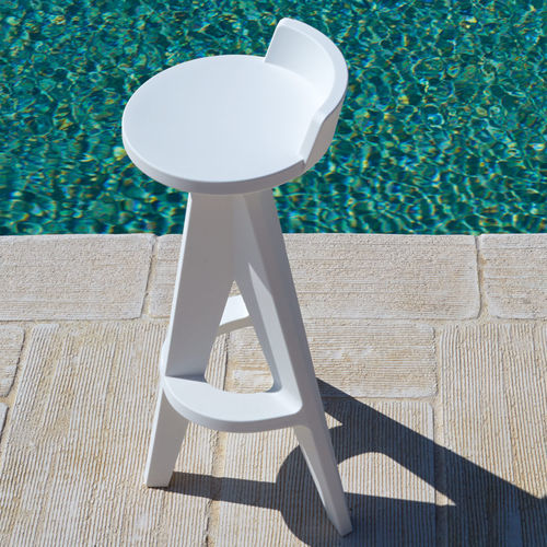 Sgabello da bar contemporaneo - OXFORD - Myyour - in plastica / con supporto in plastica / con 3 piedi
