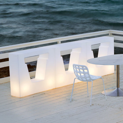 Vaso da giardino in plastica - NON VASO - Myyour - luminoso / contract / bianco