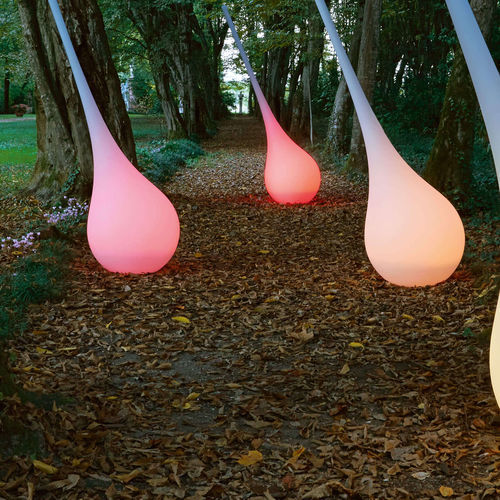 Lampada da pavimento - AMPOULE - Myyour - in polietilene / design originale / senza fili