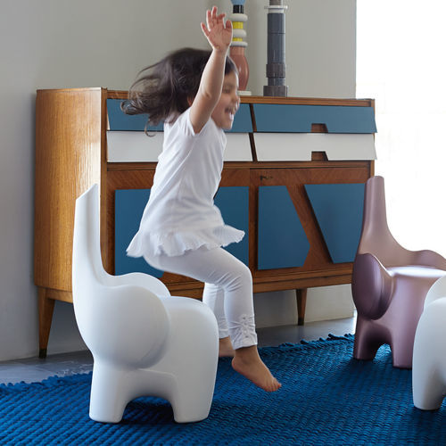 Sgabello design originale - TINO  - Myyour - in plastica / con supporto in plastica / per bambini