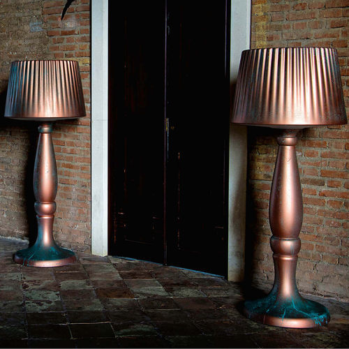 Lampada da terra - AGATA - Myyour - in polietilene / classica / senza fili