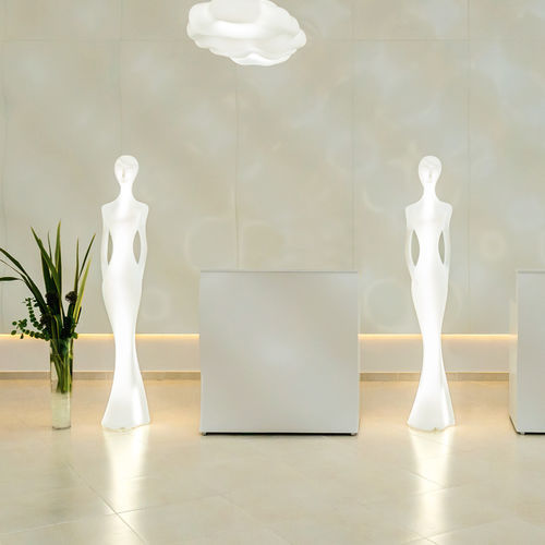 Lampada da terra - PENELOPE - Myyour - in termoplastica / design originale / senza fili