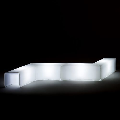 Panca per spazi pubblici contemporanea - NOVA  - Myyour - in plastica / senza schienale / senza braccioli