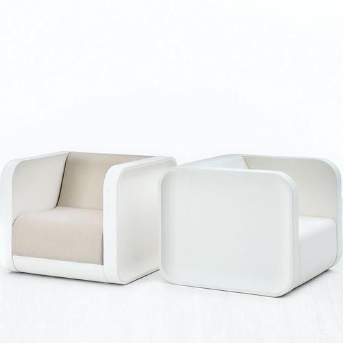 Poltrona contemporanea - 2054 - Myyour - in polietilene / in plastica / luminosa