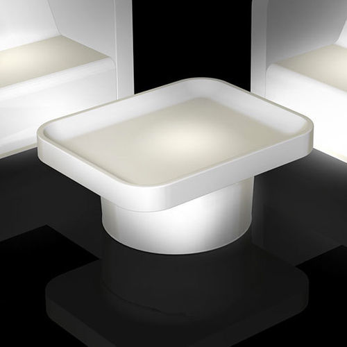 Tavolino basso contemporaneo - 2054 - Myyour - in plastica / con base in polietilene / rettangolare