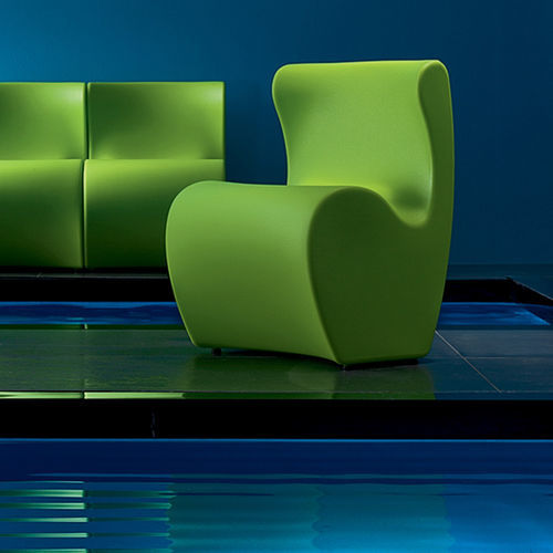 Sedia da giardino design originale - LUCY - Myyour - da esterno / da interno / in polietilene