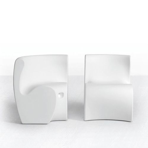 Poltrona design originale - RONDA - Myyour - in polietilene / in polietilene / multicolore