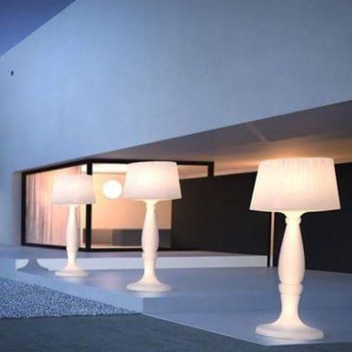 Lampada da terra - AGATA  - Myyour - in plastica / contemporanea / senza fili