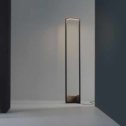 Lampada da terra - FOUNDRY - Resident - in alluminio / in bronzo / contemporanea