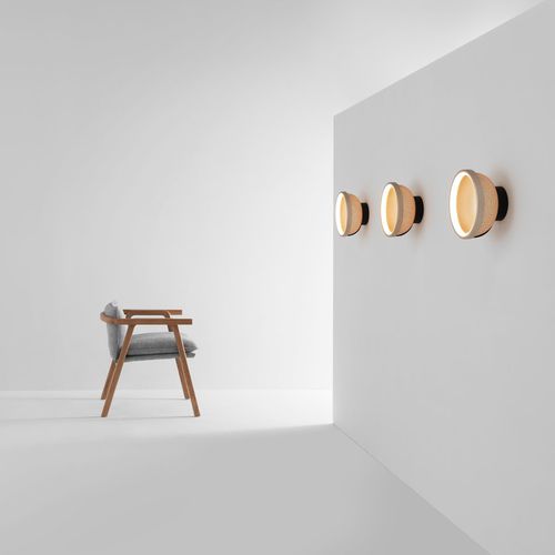 Applique contemporanea - MESH - Resident - da interno / in alluminio / tonda