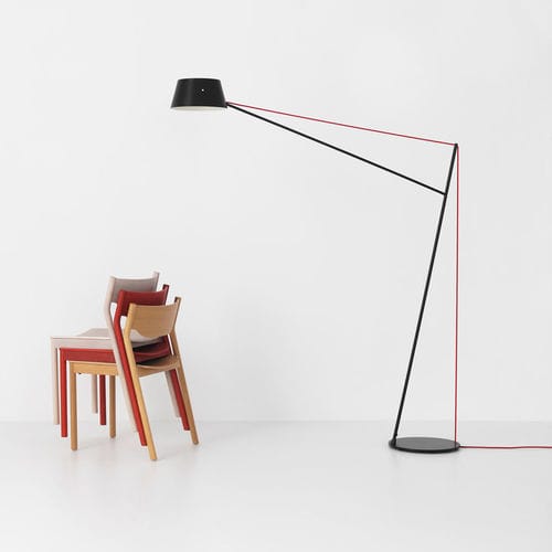 Lampada da terra - SPAR - Resident - in alluminio / in acciaio / contemporanea