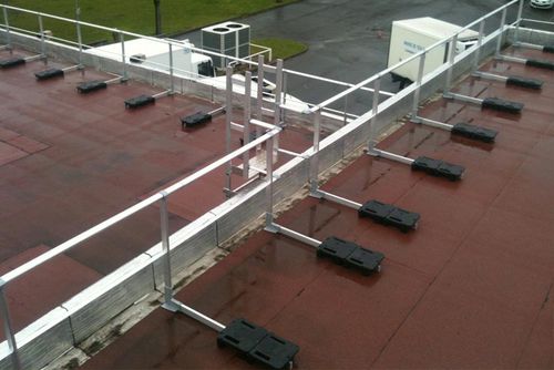 Ringhiera in alluminio - VECTACO® STRAIGHT FREE STANDING GUARDRAIL - ALSOLU  - a sbarre / da esterno / per balcone