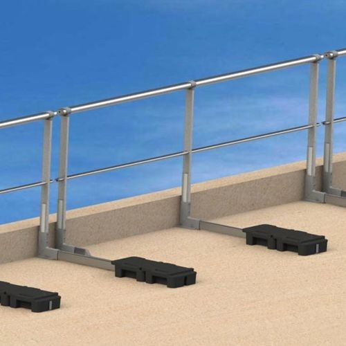 Ringhiera in alluminio - VECTACO® FREE STANDING FOLDING - ALSOLU  - a sbarre / da esterno / per esterno