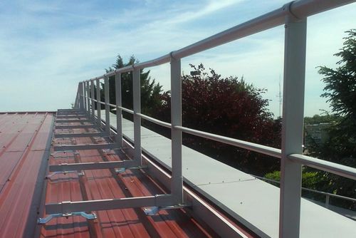 Ringhiera in alluminio - VECTACO® METAL DECK - ALSOLU  - a sbarre / da esterno / per balcone