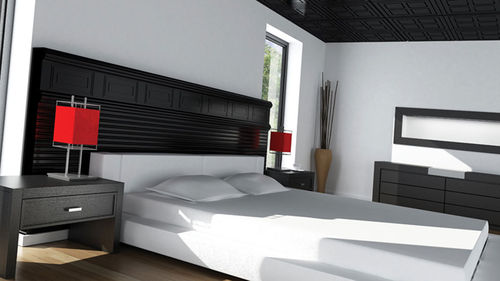 Controsoffitto in legno - MELIA - MUR design - a quadrotte / decorativo
