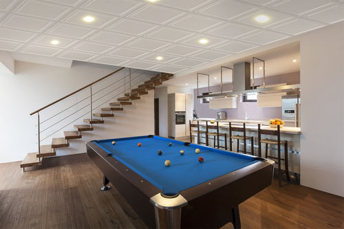 Controsoffitto in legno - FLAMINGO - MUR design - a quadrotte / decorativo