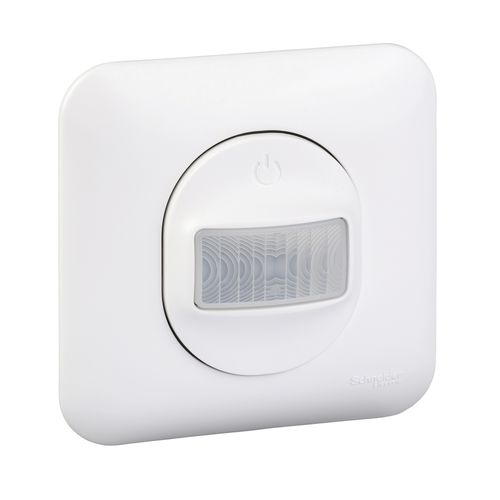 Rilevatore di movimento - OVALIS - SCHNEIDER ELECTRIC - di presenza / da parete / bianco