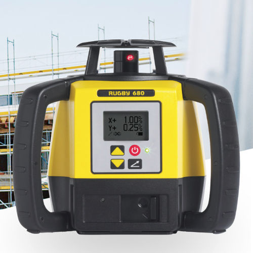 Livello laser - RUGBY 680 - LEICA PRECISION TOOLS BY LEICA GEOSYSTEMS  - rotativo / automatico / digitale