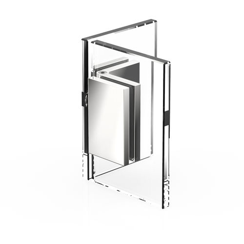 Cerniera per porta a vetri - FLAMEA+ : 8198 - PAULI FRANCE  - per porta di doccia / in Zamak / contemporanea
