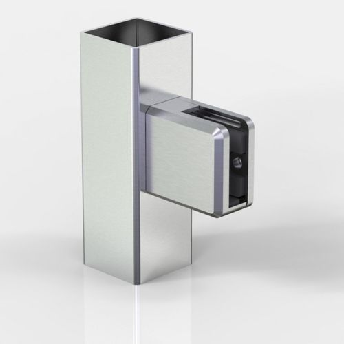 Morsetto per vetro in zinco - PAULI FRANCE  - in vetro / per balcone / per vetro