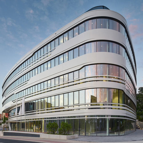 Facciata ventilata in metallo - EUROPLATE® - POHL Metal Systems GmbH - grande formato