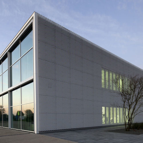 Facciata ventilata in metallo - ECOPANEL® EM-P - POHL Metal Systems GmbH - in fogli